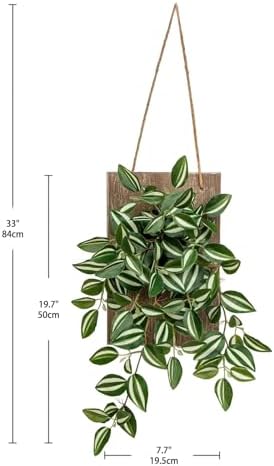 197 Inch Fake Hanging Plants Wall Decor