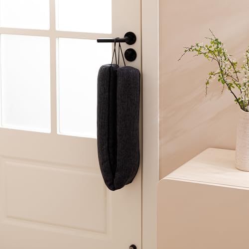 Habibee 36 Inch Door Draft Stopper Black