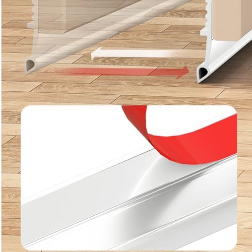 CozyCove Door Draft Stopper 39inch White