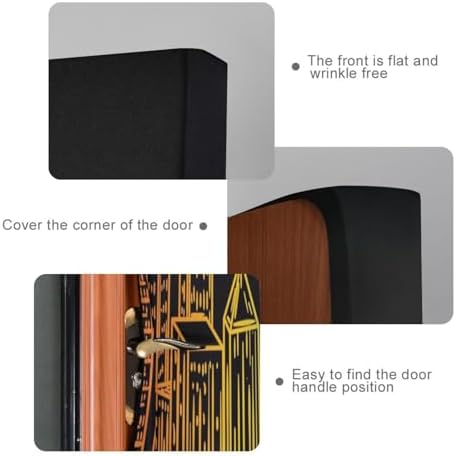 Susiyo NYC Night View Halloween Door Cover Stretch Fabric Door Decoration for Home Party Holidays