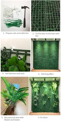 Artificial Boxwood Wall Panel for Indoor Outdoor Decor