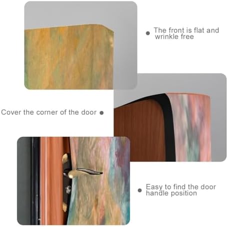 Susiyo Halloween Door Cover with Stretch Fabric