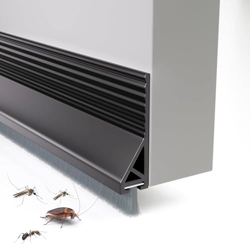 2Pack SilentGuard Pro Door Seal with Brush Tech - Noise Reduction and Energy Efficiency