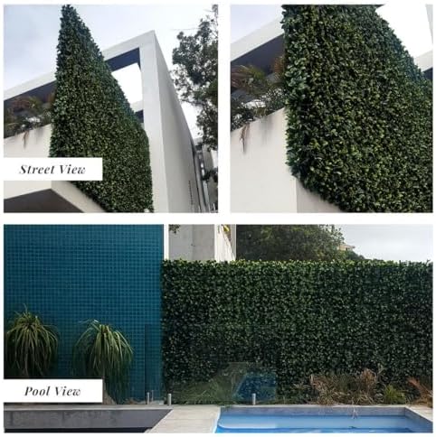 Laurel Artificial Wall Leaves Panel - 40x40 Inches UV Resistant