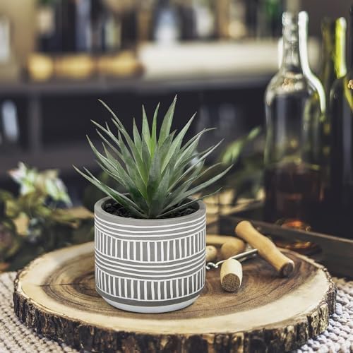 Derekey Artificial Plants Indoor Fake Plants in Pots