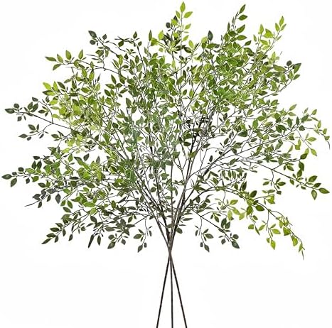 3PCS Artificial Plants Nandina Branches for Vase Decor