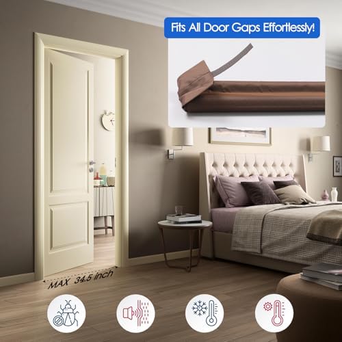 Under Door Draft Stoppers for 30 to 36 Inch Doors
