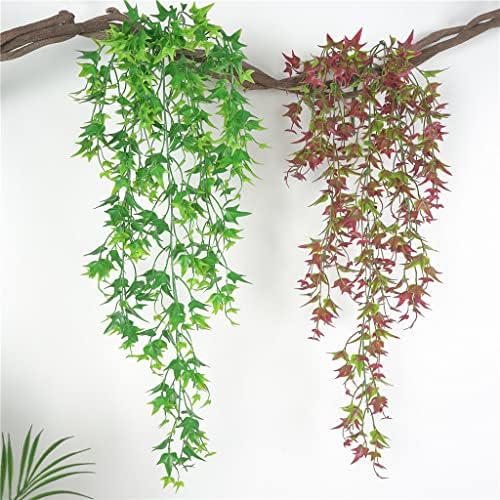 Red Artificial Hanging Vine Garland 2 pcs