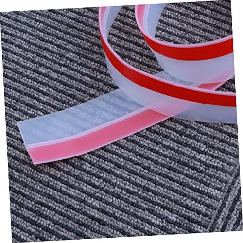 1m Adhesive Silicone Door Bottom Tape Sound Insulation Draft Stopper for Doors