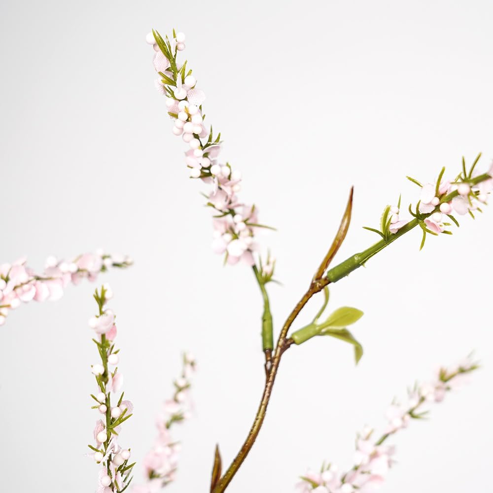 MelorcaGuilla Artificial Plants 3PCS 433 Snow Willow Branches for Vase Decor