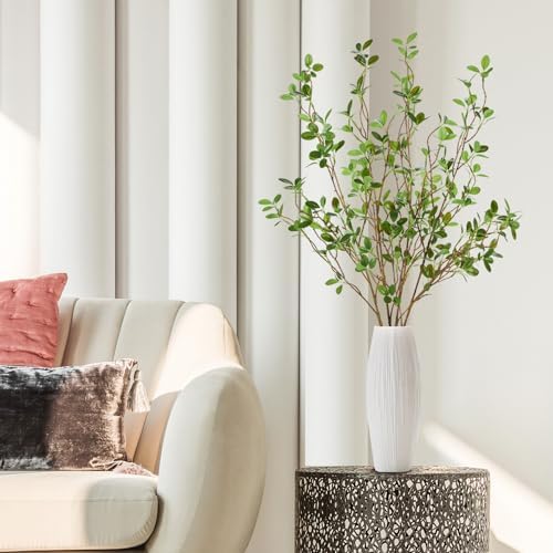 4Pcs 43 Inch Artificial Ficus Branches for Home Office Decor