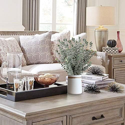 29 Inch Faux Eucalyptus Branches for Wedding Vase Decor