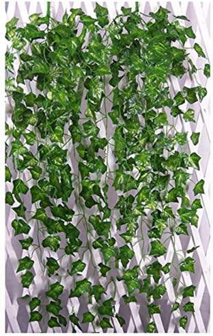 YYaaloa Artificial Ivy Plants 2 Pack for Home Wall Decor