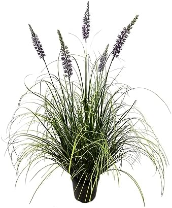 Tall Artificial Lavender Plant 35in in Pot