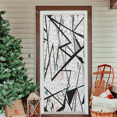 Susiyo Fun Halloween Door Cover 32x79 in