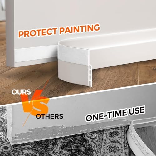 Holikme Reusable Door Draft Stopper 41 Inch White