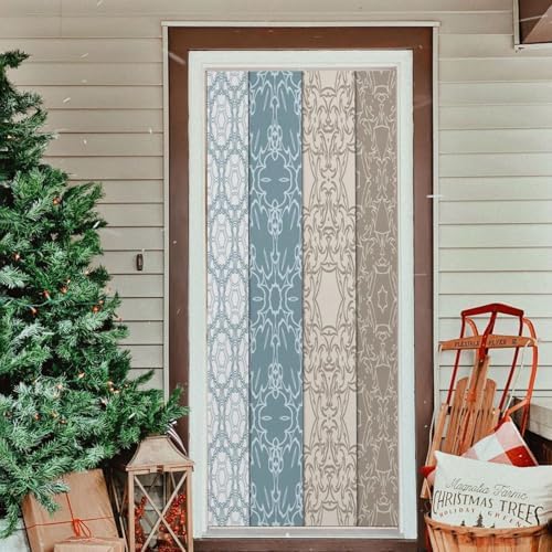 Susiyo Floral Lace Geometric Halloween Door Cover