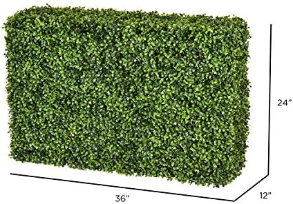 Vickerman 24 Inch Artificial Boxwood Hedge