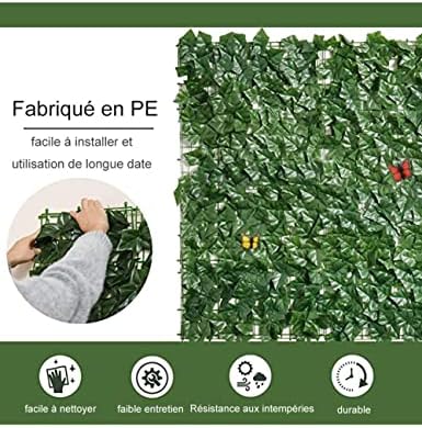 Artificial Ivy Privacy Fence Screen 1x6m Wedding Wall Decor