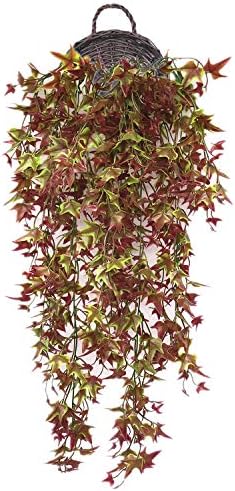 Red Artificial Hanging Vine Garland 2 pcs