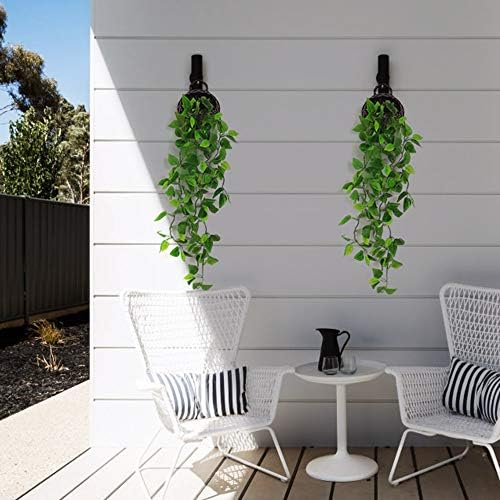 ANZOME Artificial Hanging Ivy Plants 35ft Wall Decor with Basket Included