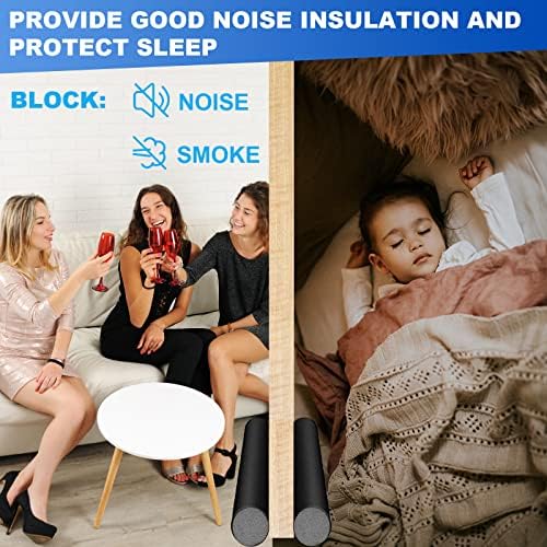 GWSNIO Door Draft Stopper 37 Inch Adjustable