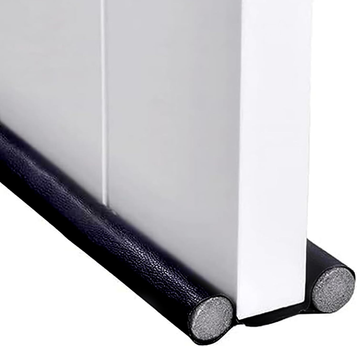 Adjustable Under Door Draft Blocker 37 Inch Black