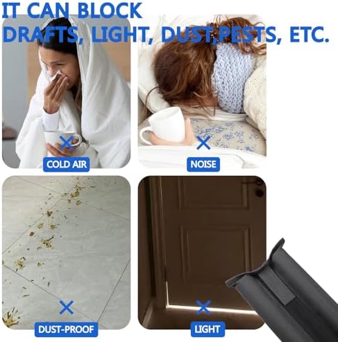 Under Door Draft Stoppers for 30 to 36 Doors