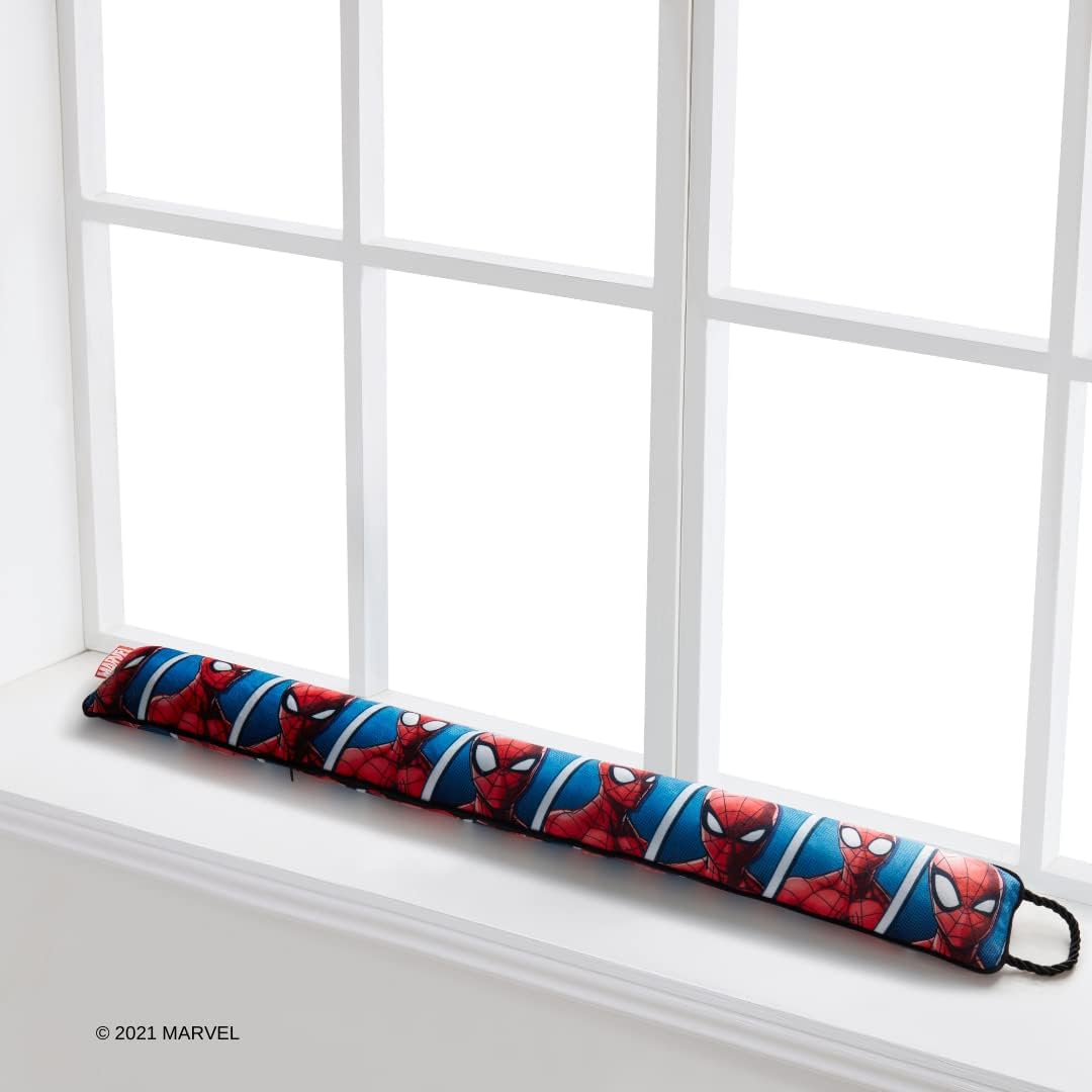 Spider-Man Draft Guard - Marvel Official Decorative Weighted Plush Door Cover