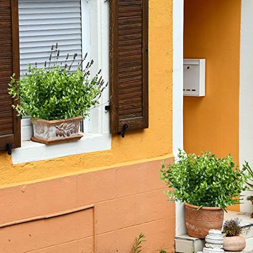 JOYGAR Artificial Eucalyptus Plant Set 8 Bundles