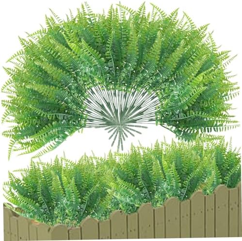 12 Bundle Artificial Ferns for Outdoor Decor