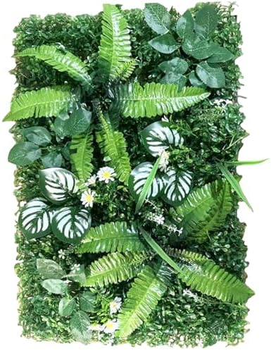 Nassmoss Artificial Plant Wall Panels 16x24in Realistic Greenery Decor