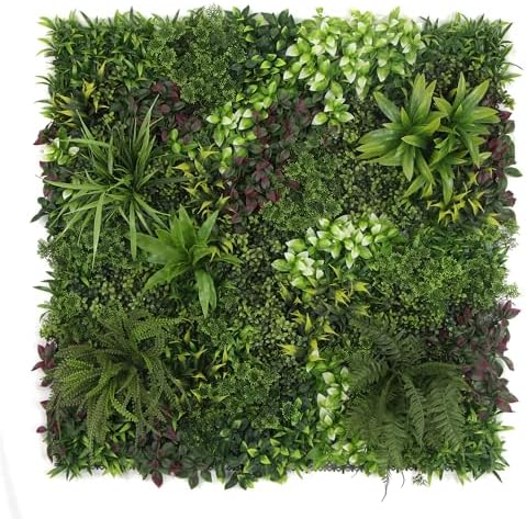 VERDEARTH 40x40 Artificial Boxwood Wall Panel