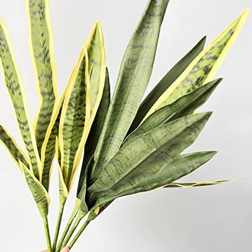 Ollain 4PCS Artificial Sansevieria Plants 30Inch Tall