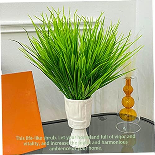 CUCUFA 16 Inch Artificial Wheat Grass 10PCS for Home Decor