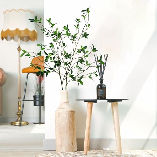 Krissing 2Pcs Artificial Greenery Stems for Home Office Decor