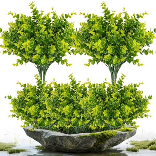 4PCS RAINFLOW Outdoor Faux Plants 133in Artificial Greenery