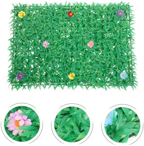 Zerodeko Artificial Plant Wall Panel Lifelike Greenery Decor