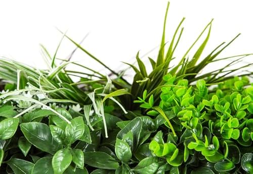 Luxury Urban Greenery Artificial Wall Panels 40x40 Inches