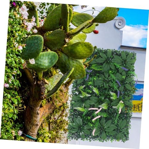 Ciieeo Artificial Hedge Wall Panel for Outdoor Decor