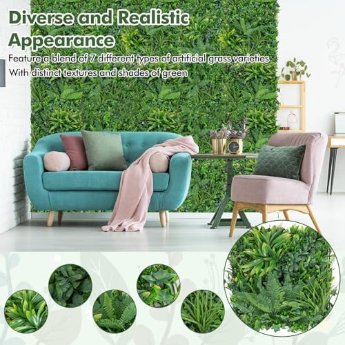 20x20 Artificial Grass Wall Panels for Home Decor and Parties
