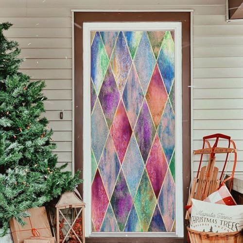 Susiyo Stripe Door Cover for Halloween Decor