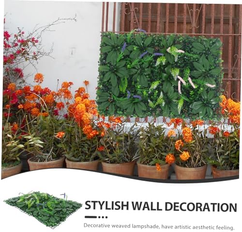 Ciieeo Artificial Hedge Wall Panel for Outdoor Decor