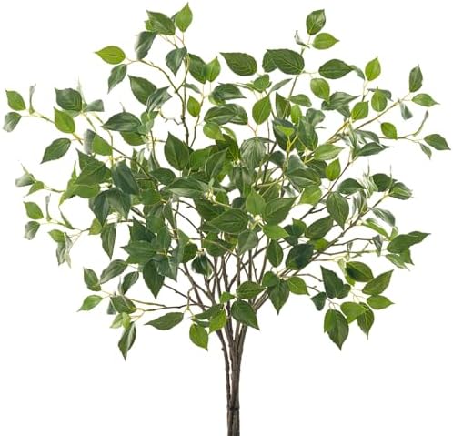 Uqueeten Eucalyptus Stems Artificial Plants 32 Inch 6PCS