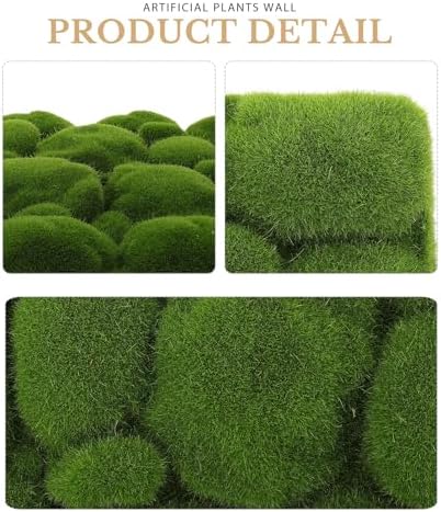 Fomiyess Artificial Moss Mat Wall Decor