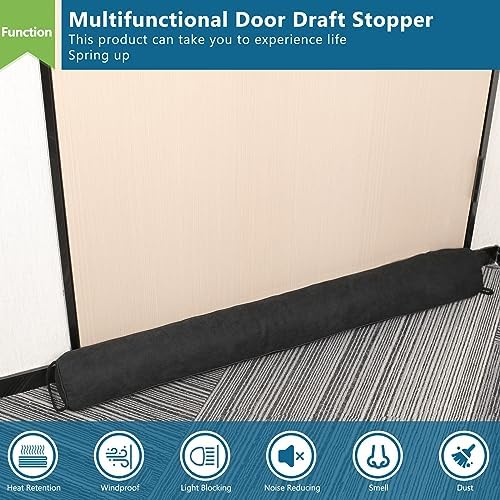 Anze Door Draft Stopper 32 Inch Weighted Triangle