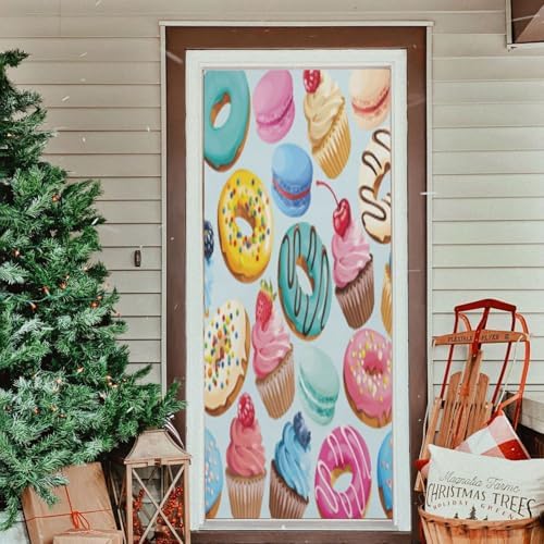 Susiyo Halloween Door Decoration 32x79 In