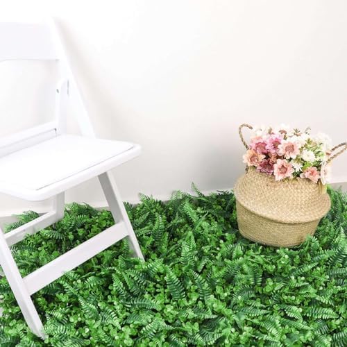 Efavormart 12 Sq Ft Artificial Greenery Panels Set