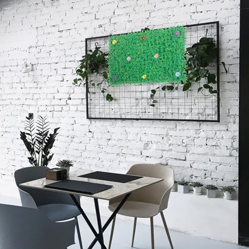 Zerodeko Artificial Plant Wall Panel Lifelike Greenery Decor