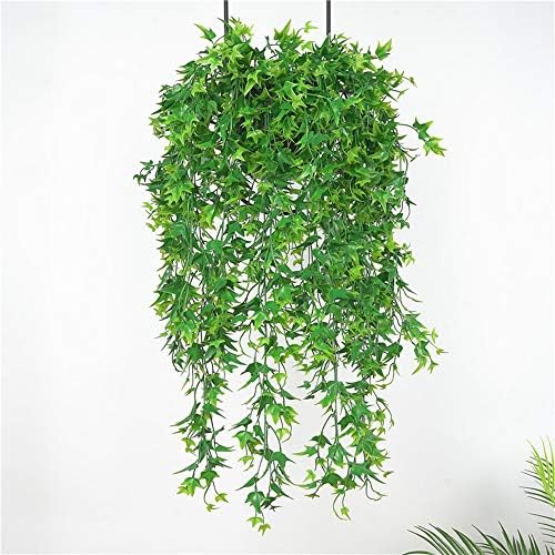 CATTREE Artificial Hanging Vine 2 Pcs UV Resistant Plastic Ivy Garland for Indoor Outdoor Decor